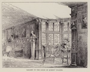 Cambridge: Galerie in der Lodge des Queens