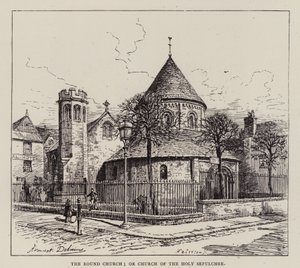 Cambridge: Die Rundkirche oder Kirche des Heiligen Grabes von English School