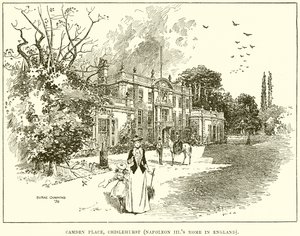 Camden Place, Chislehurst (Napoleon IIIs Zuhause in England) von English School