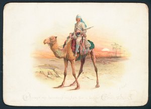 Camel Corps Weihnachtskarte von English School