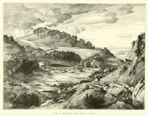 Lager von Hannibal in der Nähe von Rocca di Papa von English School