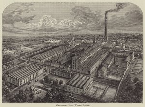 Camperdown Leinenwerke, Dundee (Gravur)