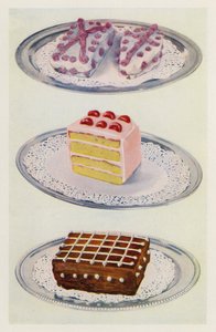 Kanadischer Kuchen; Schichtkuchen; Eiskuchen