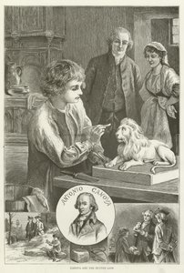 Canova und der Butterlöwe von English School