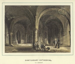Canterbury Kathedrale, die Krypta