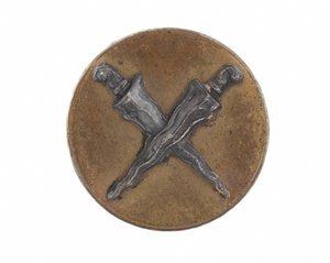 Kappenabzeichenknopf, Malay State Guides, 1896-1919