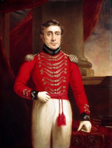 Kapitän David Leighton (1774-1860) 4. Regiment Native Infantry, ca. 1804 von English School