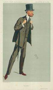 Captain G S C Swinton, Ost und West, 24. Juli 1912, Vanity Fair Karikatur von English School