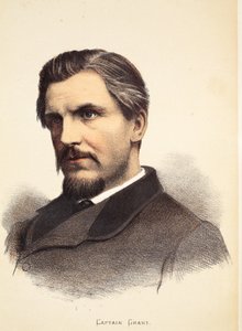 Captain Grant, Illustration aus der Bildausgabe des Lebens und der Entdeckungen von David Livingstone von J. Ewing Richie, veröffentlicht von A. Fullarton & Co., 1876 von English School