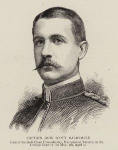 Kapitän John Scott Dalrymple (Gravur) von English School