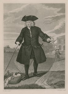 Kapitän Thomas Coram, Gründer des Findelhauses von English School