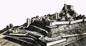 Carisbrooke Castle auf der Isle of Wight