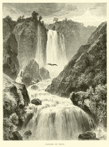 Kaskaden von Terni von English School