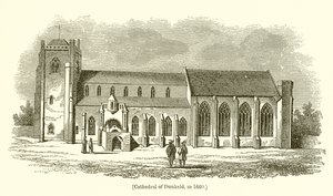 Kathedrale von Dunkeld, 1660 von English School