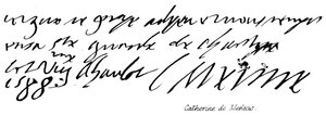 Katharina de Medici von English School