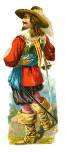 Kavalier zur Zeit von König Karl I. von English School