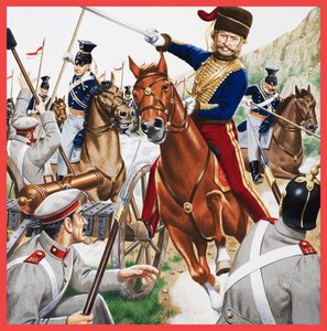 Kavallerieangriff von English School