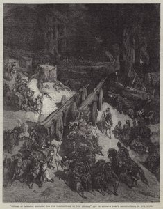 "Zedern des Libanon für den Bau des Tempels bestimmt," Eine von Gustave Dorés Illustrationen der Bibel (Gravur) von English School