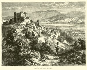 Celano, am Lago Fucino von English School