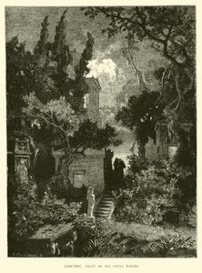 Friedhof, Allerheiligenfest, Neapel von English School