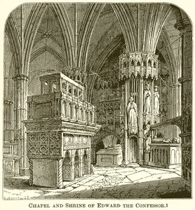 Kapelle und Schrein von Edward dem Bekenner von English School