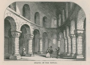 Kapelle im Tower von London von English School