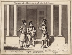 Charakteristische Skizzen der Londoner Clubhäuser: Amphibs von English School