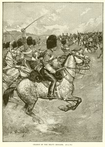 Angriff der schweren Brigade von English School