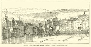 Charing Cross, vom Fluss aus von English School