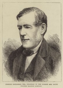Charles Castleman, Esquire, Vorsitzender der London and South Western Railway Company von English School