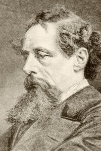 Charles Dickens (Litho) von English School