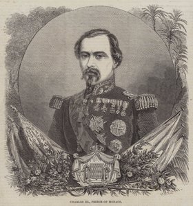 Karl III., Prinz von Monaco (Stich) von English School
