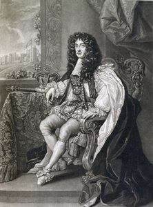 Charles II (1630-85), graviert von Charles Turner (1773-1857) von English School
