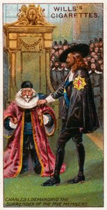 Karl I. fordert die Übergabe der fünf Mitglieder von English School