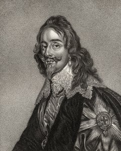 Charles I., graviert von Bocquet, aus 