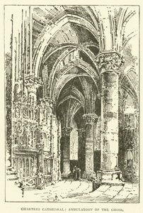 Kathedrale von Chartres, Chorumgang