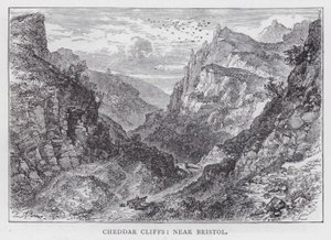 Cheddar-Klippen, bei Bristol von English School