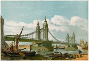 Chelsea-Hängebrücke von English School