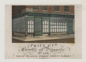 Apotheker, Price & Co, Visitenkarte
