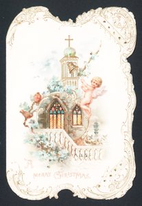 Cherub läutet Kirchenglocke von English School