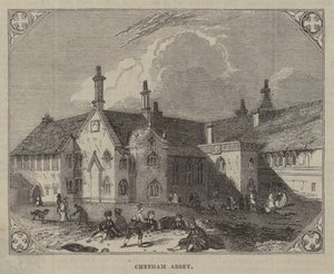Chetham Abbey (Gravur) von English School