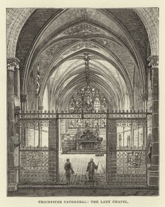 Chichester Kathedrale, die Marienkapelle von English School