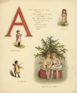 Kindernamen: Annie, Arthur, Alfred, Alice, Amy von English School