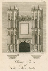 Kamin im China-Zimmer, Strawberry Hill, Twickenham, London von English School