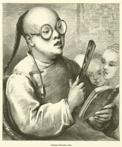 Chinesischer Schulmeister von English School