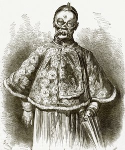 Chinesischer Kaufmann von English School