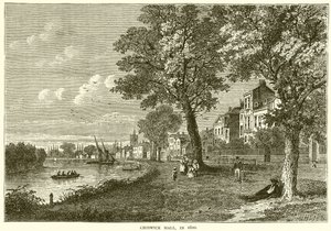 Chiswick Mall, 1820 von English School