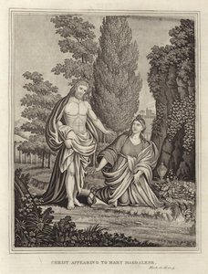 Christus erscheint Maria Magdalena von English School