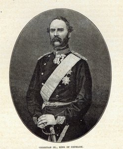 Christian IX., König von Dänemark von English School