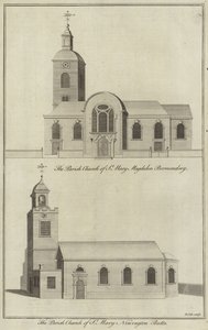 Kirche St Mary Magdalen, Bermondsey und Kirche St Mary, Newington Butts